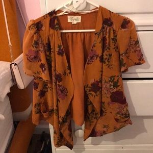 Summer top with sequins